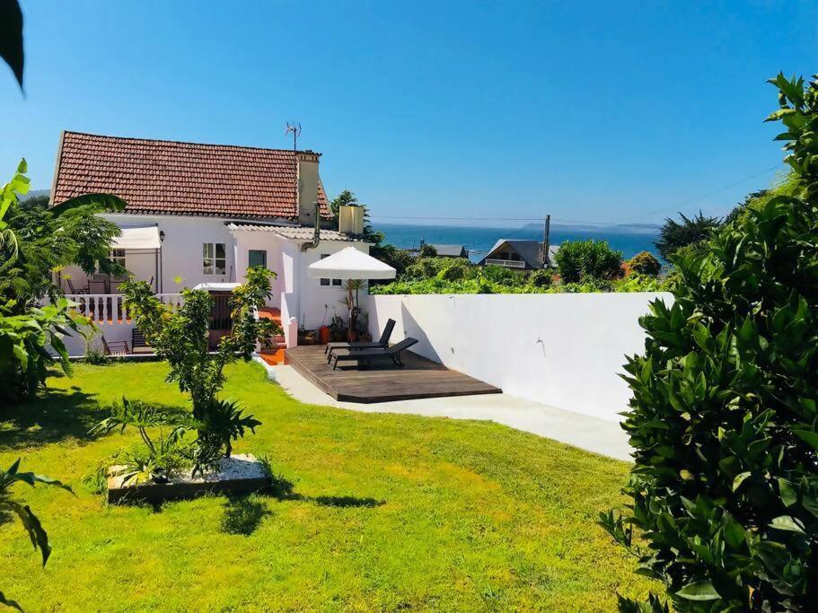 Villa Vivienda con jardín a 100 m de la playa Bueu Exterior foto